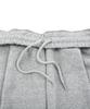 DOLPHIN WAVE APPAREL Dolphin Silicone Arch Logo Single-Pleat Shorts Melange Grey