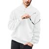 Men's Solid Color Lapel Plaid Sweatshirt Men's Casual Fashion Sweatshirt