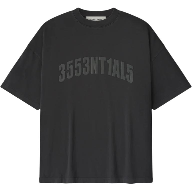 

Fear of God Essentials 90s Short-Sleeve Tee Vintage Black Men Tops 125HO254563F M