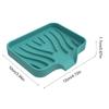 Silicone Soap Holder Soap Dish Draining Organizer Kitchen Bathroom Decorations