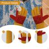 Animal Handling Gloves Anti Scratch PU Leather Breathable Pet for Cats Dogs Biteproof