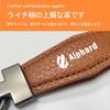 MailiMy Car Key Chain, Suitable for Alphard Alphard, Genuine Leather Key Ring, More Calm
