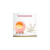 Creative Night Light Cat Design, USB Charging Bedside Table Lamp Rechargeable Night Light with Touch Dimming, Steplessly Dimmed Soft Light Decorative