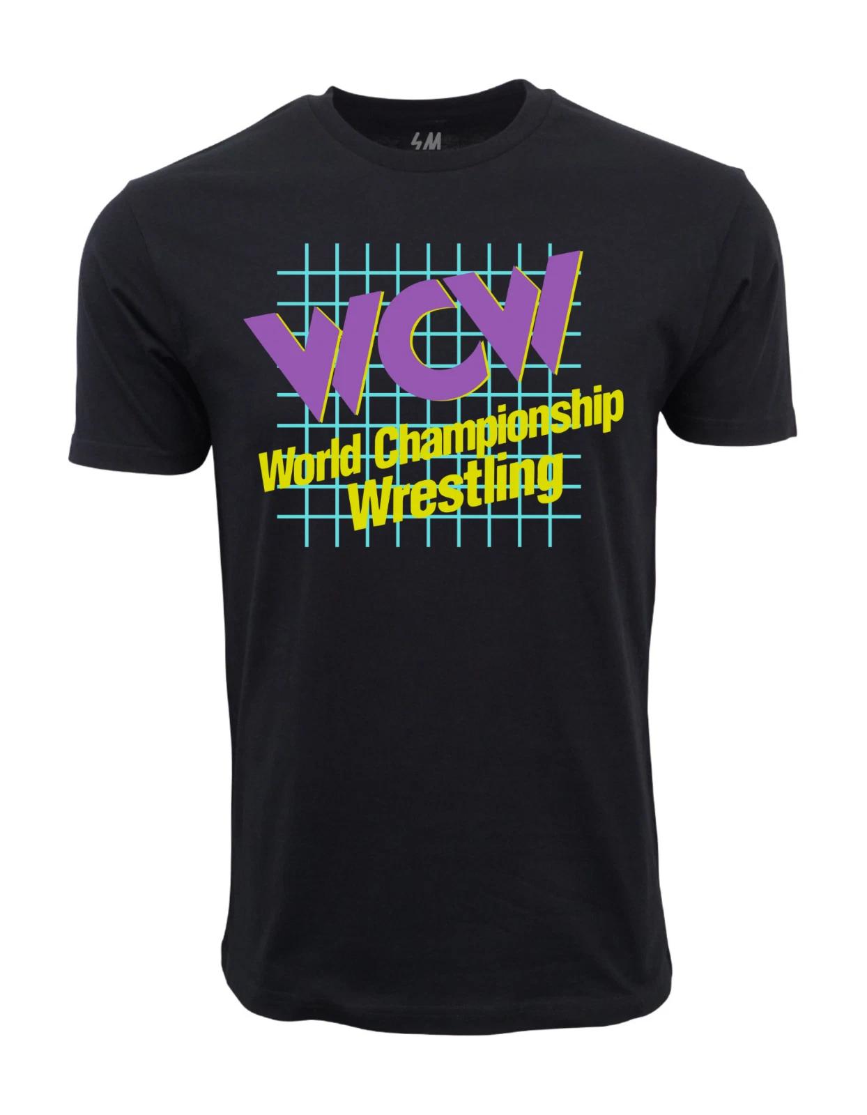 Unisex Adult Casual Graphic 90 s WCW GRAPHIC T-SHIRT Shirt XXXXL