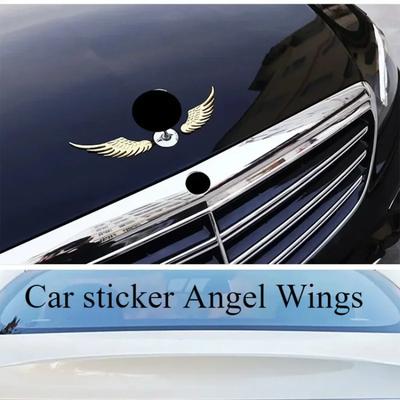 Osobnost Kreativní Andělská Křídla Nálepka na Auto Dekorace loga kufru auta Křídla Dekorace doplňku nálepky na auto PVC