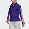 Adidas CNY 1/2-Zip Stripe Print Sports Jacket Women Outerwear College-Purple GS2401