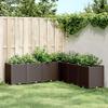 VidaXL Planter, Raised Garden Bed, Flower Pot, Plant Trough, Planting Box Patio Terrace Outdoor, 367870