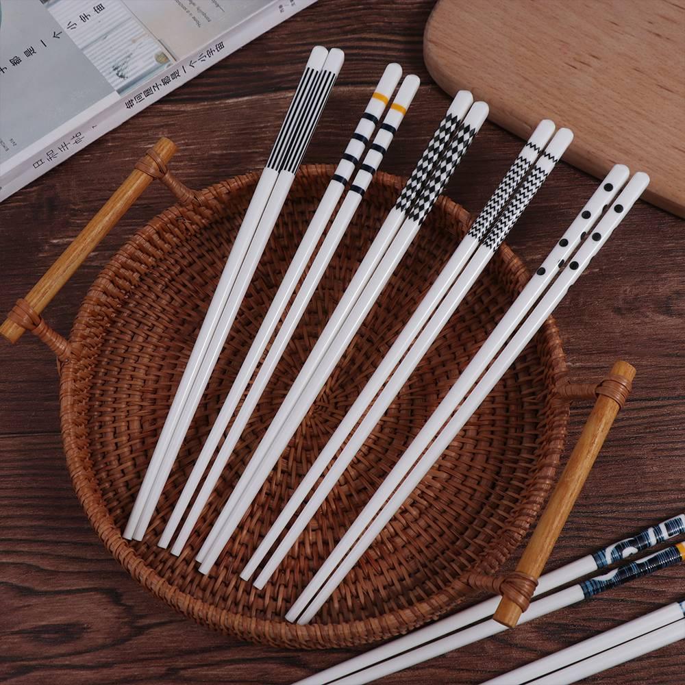 High Temperature Resistance Anti-Slip Long Chopsticks Tableware Kitchen Tool Sushi Chopstick