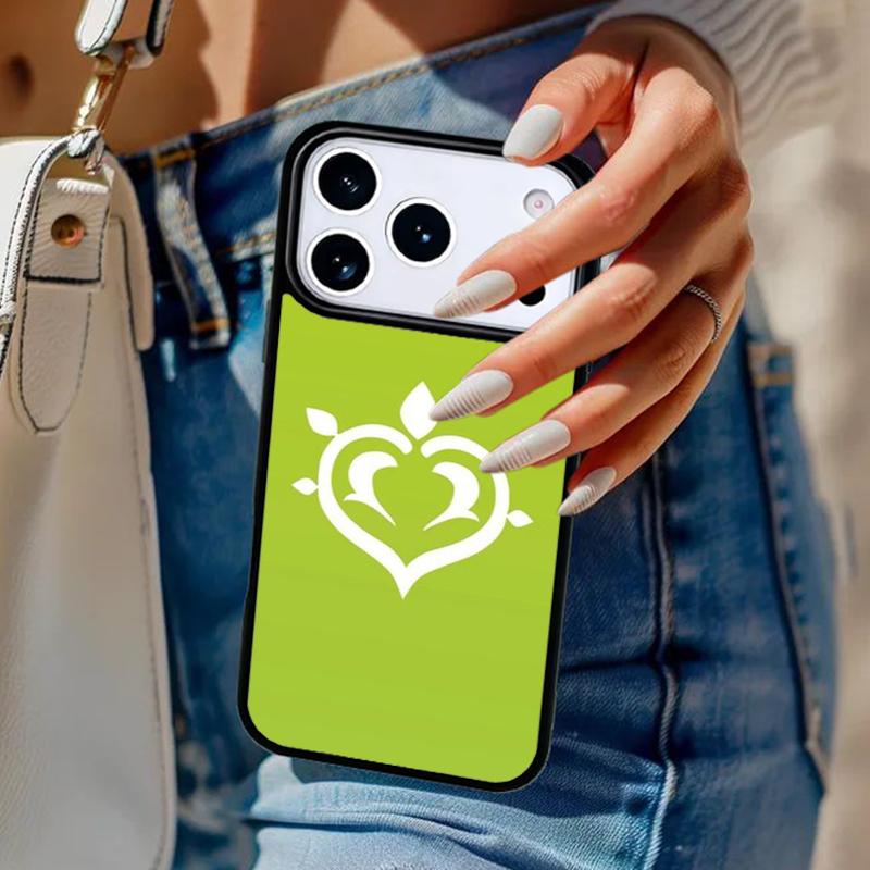 

Genshin Impact Icon Phone Case For iPhone 17 Air 14 15 13 12 Max Cover For Apple 14 15 16 16e 11 Pro Max Plus Coque iPhone 13