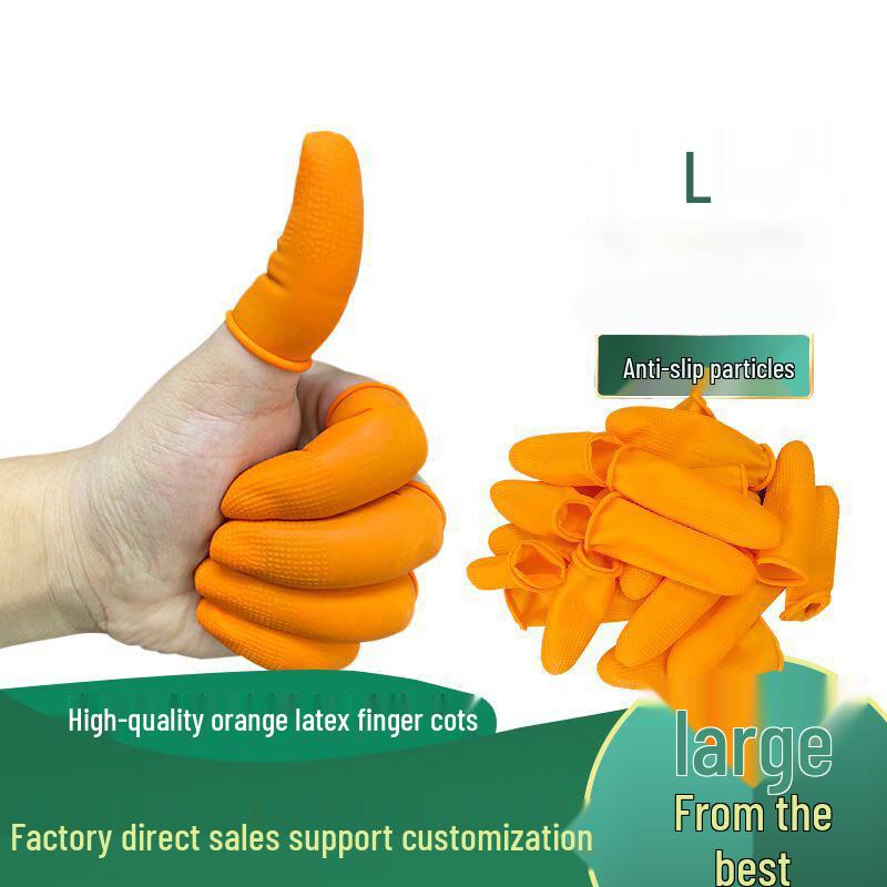 Yufusheng Rubber Anti-slip Disposable Finger Cots