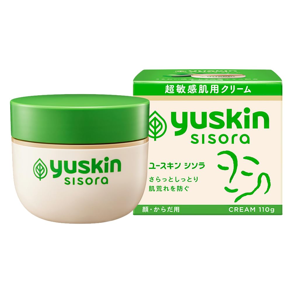 Quasi-Arzneimittel   Yuskin Sisora Creme [Alle 3 Größen]- Feuchtigkeitsspendende Hautpflege für empfindliche Haut
