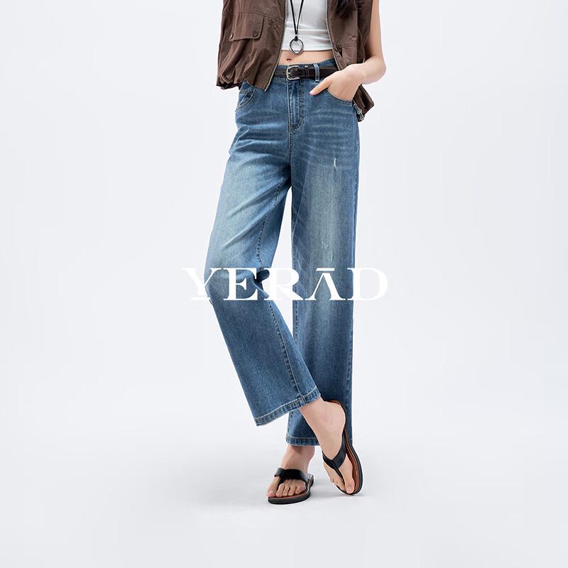

YERAD Women s Cool-Touch Straight-Leg Jeans 32