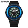 Sanda Cross-border Watches for Men, Women, and Teens - Fresh Style, Sporty Waterproof Electronic Quartz Watches, Fashionable for Students