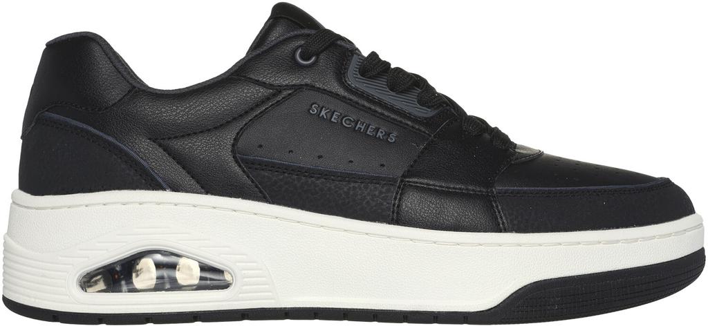 Skechers Uno Court Sneakers - Low Posts Black