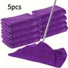 high quality5pcs Microfiber Cleaning Cloths- Ultrafine, Super Absorbent& Lint-Free Towels for Scrubbing, Mopping& Window Cleaning- Quick-Dry,