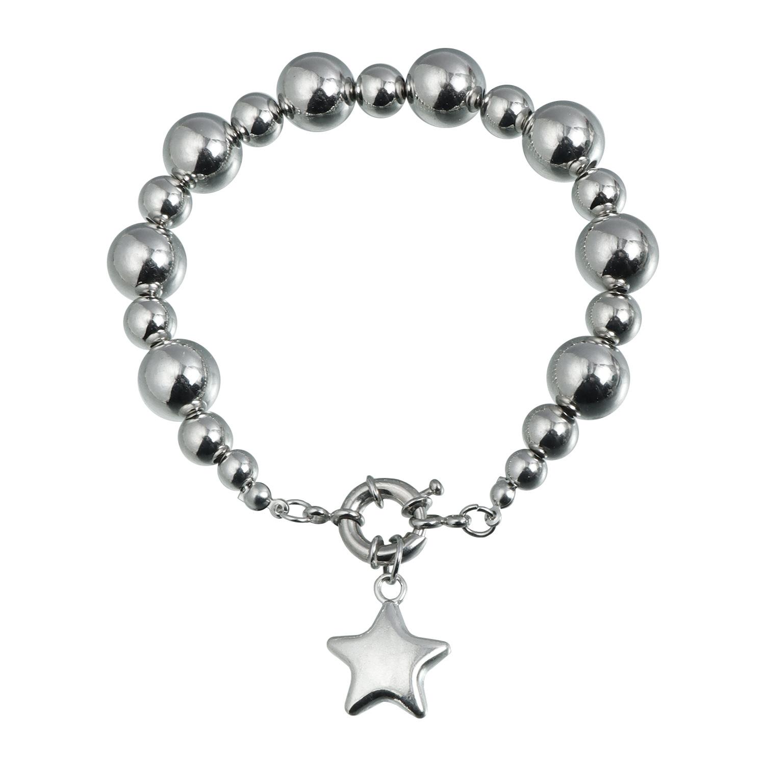 

Ювелирные изделия металлическая текстура пентаграмма кулон съемный ключица цепочка ожерелье браслет комплект женский