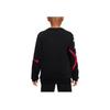 Jordan Logo Print Crew Neck Pullover Long Sleeve Sweatshirt Kids sweatshirt Black DV0870-010
