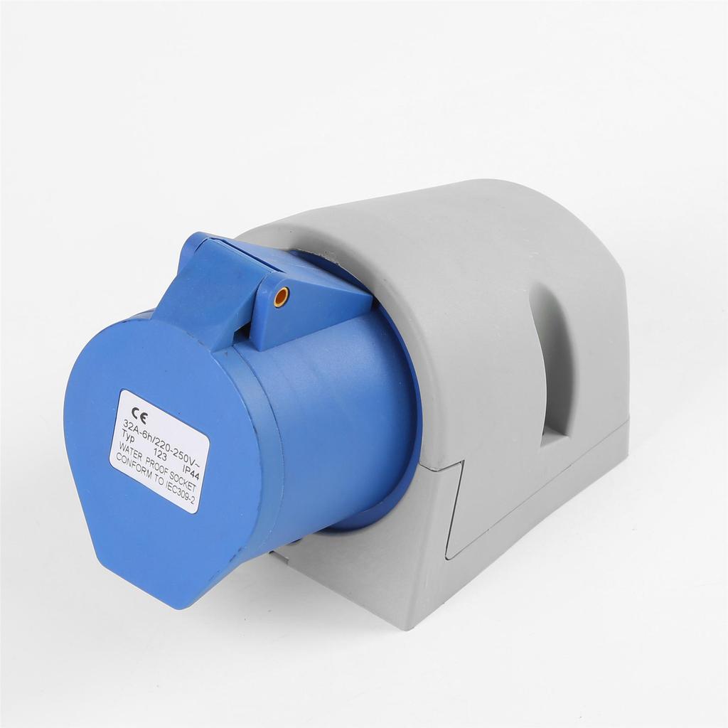 Industrial Waterproof 16A/32A Aviation Plug & Socket Connector - 3, 4, or 5 Core Options