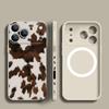 For iPhone 17 Pro Max Case Pattern Magnetic For Magsafe Soft Cover For iPhone 16 15 14 13 Pro Max 17E 16E