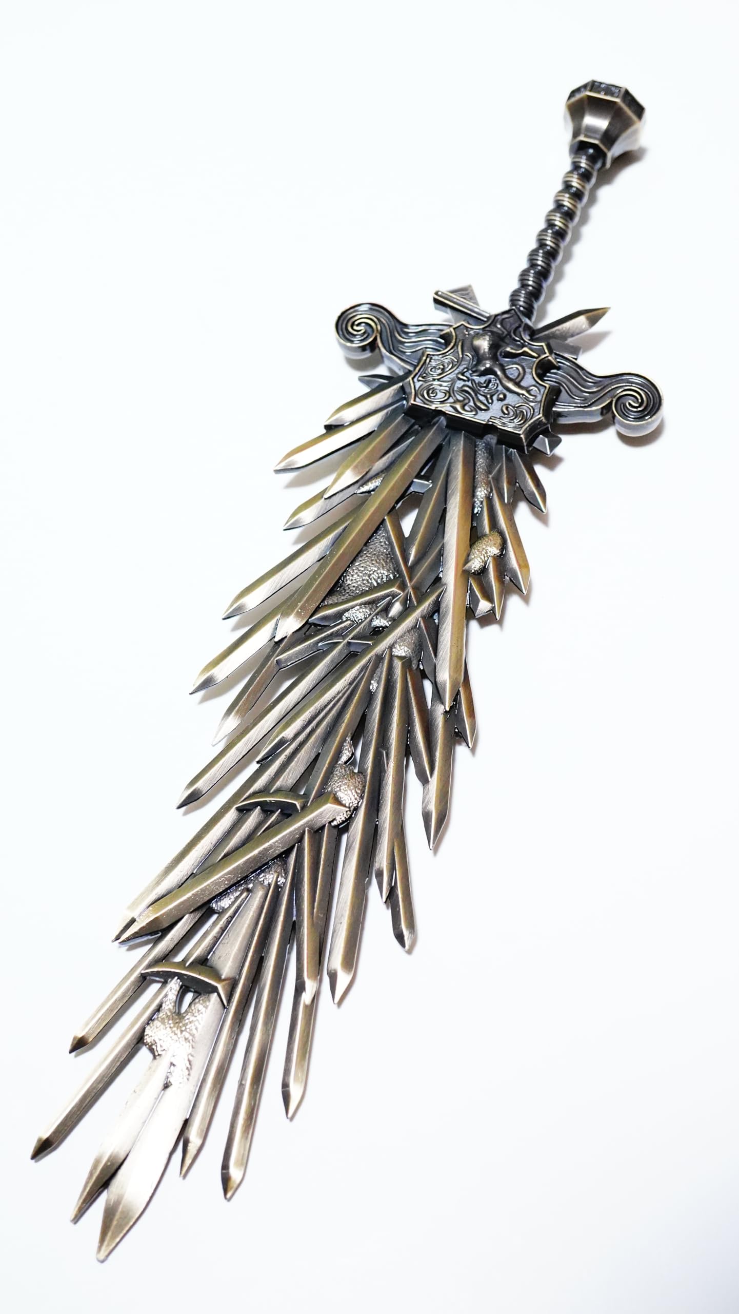 

30cm Greatsword Elden Ring Mini Weapon Sword Bow Arrow Shield Sword Accessory Keychain Figure Doll Display Decoration Anime Game Alloy Toy Metal
