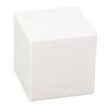 Rubber Carving Block for Stamp Soft Crafts Hand Making Tool 3D Cube White 5x5x5CM