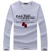 Men's Large Size Round Neck Long-Sleeve Slim Bottoming Sweatshirts for Spring and Autumn