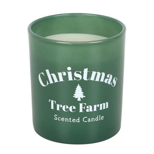 Something Different Farm Christmas Tree Candle & Holder