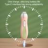Electric Nail Clippers Baby Nail Trimmer with LED Light Portable Rechargeable Children's Manicure Kit for Babies Daily Use