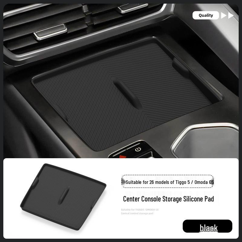 Tiggo 5 Anti-Slip Silicone Console Pad - Fits 26 Chery Models, Protective Car Accessory