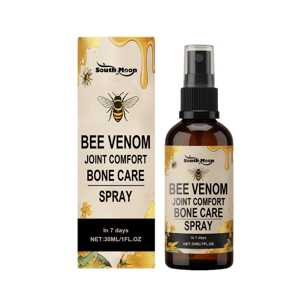 South Moon Bee Venom Joint Care Spray Gentle Nourishing Care for Joint Skin Comfortable External Spray 30ml