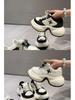 Incredible Slimming & Height Boost: Women's Thick-Soled White Sneakers