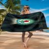 Blackburn-Rovers Wappen Strandtuch Mikrofaser Strandtuch, Leicht und Schnelltrocknend, für Sommerreisen, Schwimmbad-Fan Geburtstagsgeschenk