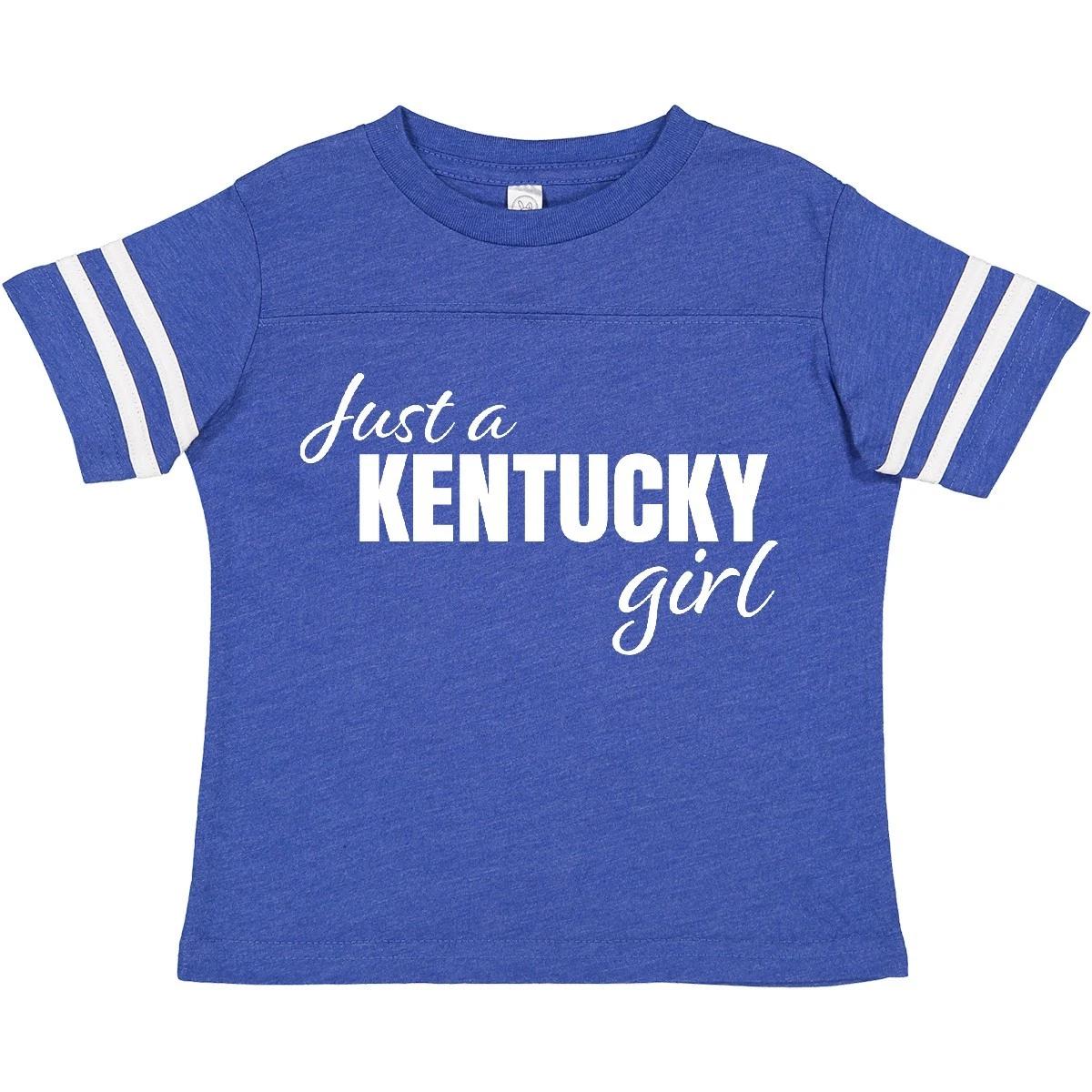 Inktastic Just A Kentucky Girl Born And Raised Toddler T-Shirt Home Youth Adult 110