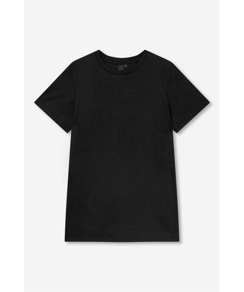 Jaa [Jaah] Women'S Silket Cotton T-Shirt_Black