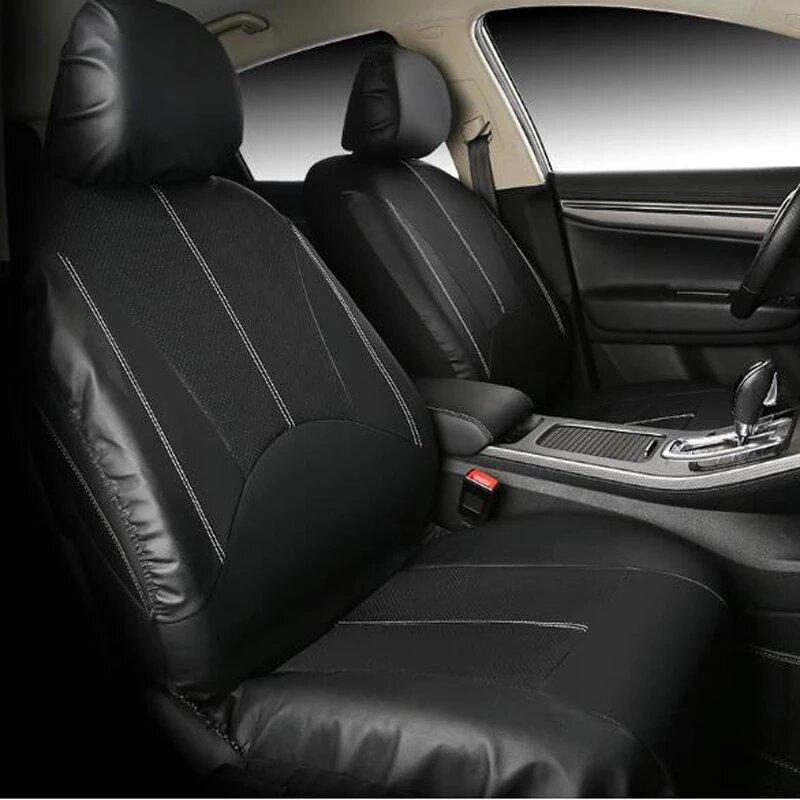 Set of Supretto Car Covers Made of Eco-leather (Art.7155)