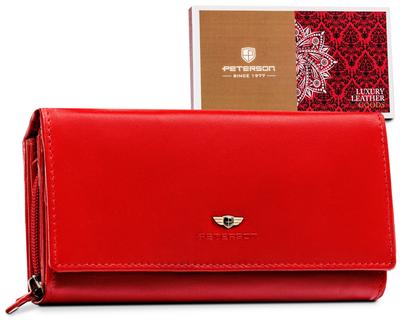 PTN 439-GON-5996 RED Leather Wallet