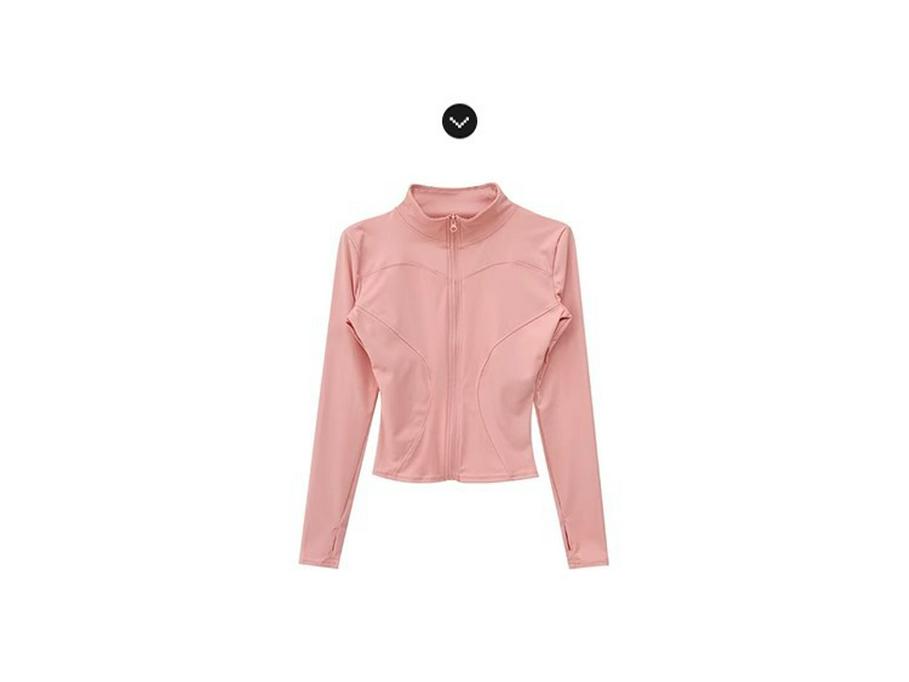 Giacca Sportiva da Donna Asciugatura Rapida Protezione UV Vestibilità Slim per Yoga e Corsa