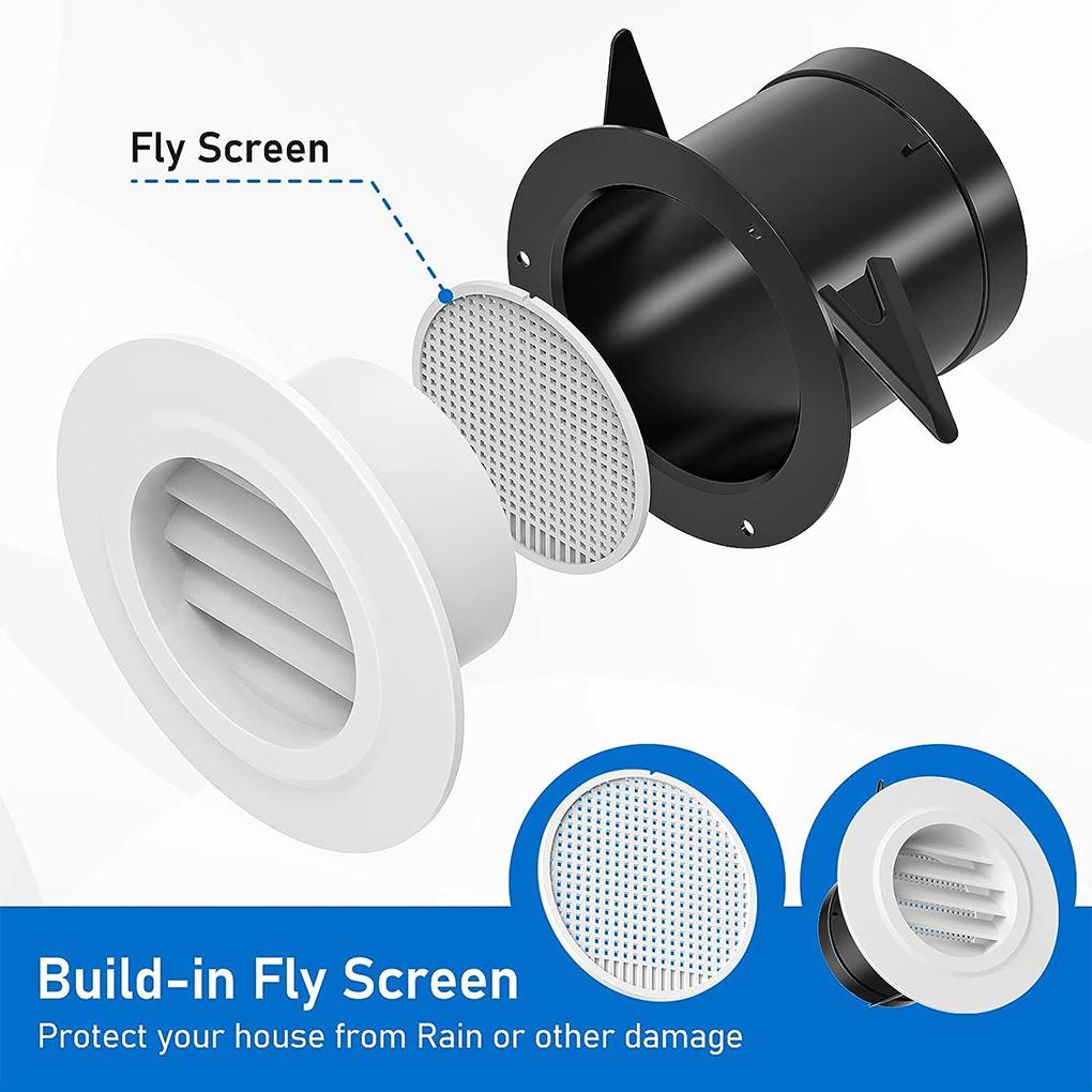 ABS Air Vent Vent Camper Roof Vent Rv Louver Vent Roof Vent For Boat RV Bathroom Office Home