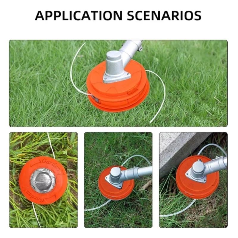Trimmer Head Spool Replacement for Grass Trimmer Weeding Eater Trimmer Head Replacement for Grass Trimmer Accessories