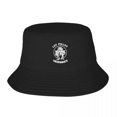 Hermanos Black And White Bucket Hats for Unisex Summer Floppy Hat Outdoor Sport Fishing Caps Boonie Hat