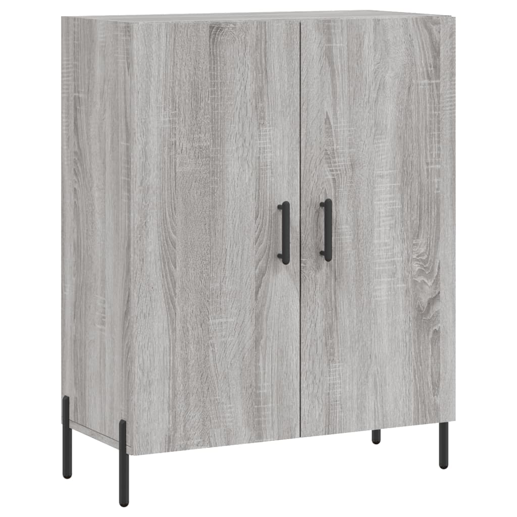 Sideboard Gray Sonoma 69.5 x 34 x 90 cm Engineered Wood