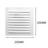 Aluminum Alloy Air Vent Grille Air System Net Cover Screen Heating Cooling Vents Plate Window Square Vent 200*300mm/200*400mm