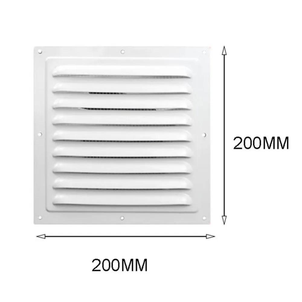 Aluminum Alloy Air Vent Grille Air System Net Cover Screen Heating Cooling Vents Plate Window Square Vent 200*300mm/200*400mm