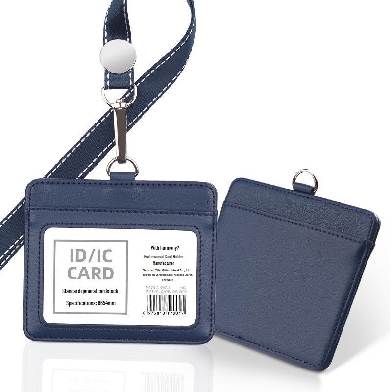 

Trendy Blogger ID Card Holder Lanyard: Japanese & Korean-Inspired Fashion for Commuters