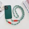 Shockproof Case for Samsung Galaxy S26 S25 Ultra S23 S24 FE A56 A16 A36 A55 A35 A15 Colorful Crossbody Lanyard Strap Soft Cover