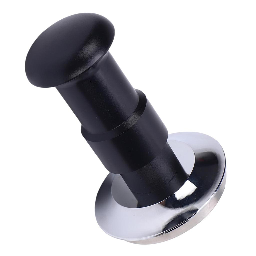 Coffee Hammer Black Thrded Double Spring 30lbs Pressure Stainless Steel Coffee Tamper for Coffee NaMachine Accessory