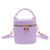2025 Kids' Jelly Mini Cylinder Crossbody Bag – Cute, Stylish Small Handbag for Makeup & Accessories