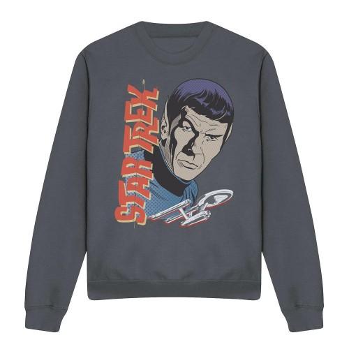 Star Trek: The Original Series Unisex Adult Spock Vintage Sweatshirt