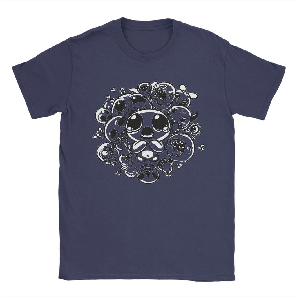 Binding of Isaac Two Tone T Shirt Men women Cotton Vintage TShirts O Neck Tees Short Sleeve Clothes Unique