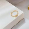 925 Sterling Silver Ring AAA Zircon Adjustable Simplicity Fashion Exquisite Women Jewelry Accessories Wedding Party Gift
